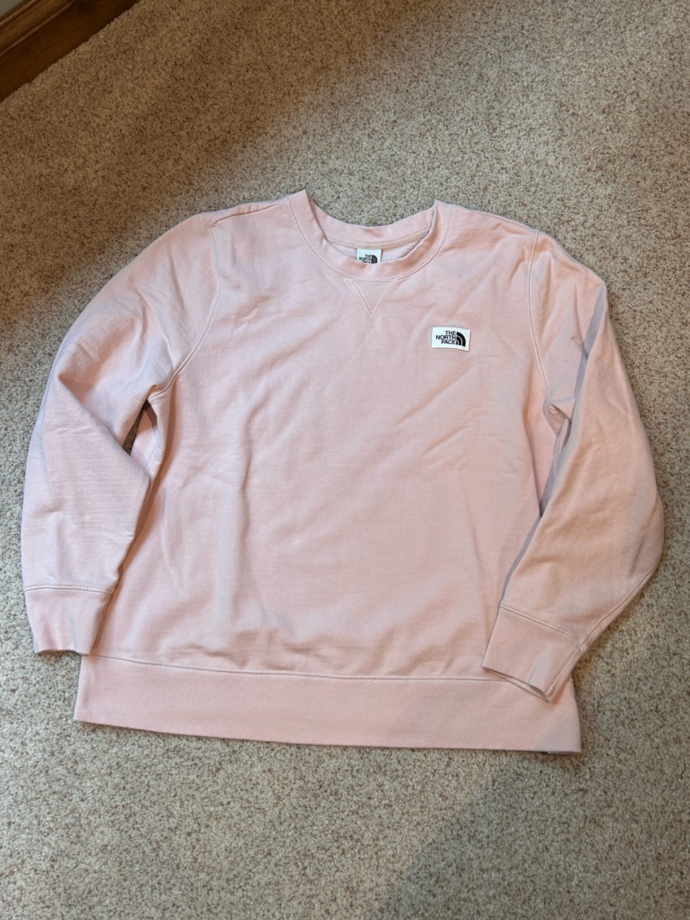 The North Face Pale Pink Crewneck Sweatshirt